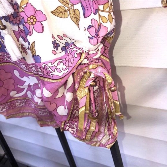 NWT size large floral print romper - Picture 6 of 9